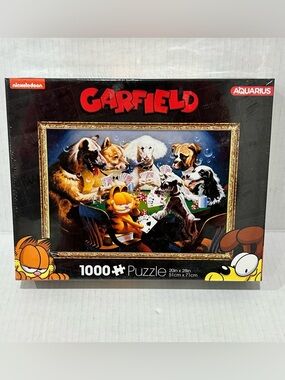 Nickelodeon Garfield Puzzle Box - Black, Red, Orange